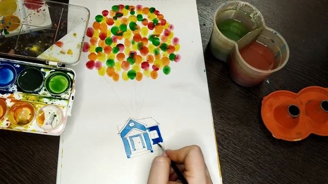 Мастер-класс рисуем пальчиками смотреть онлайн