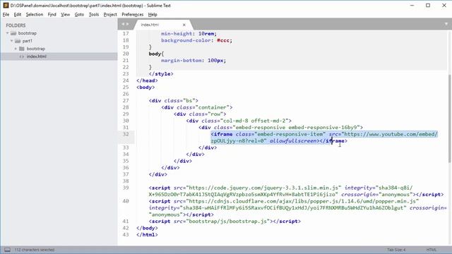 Урок 8 - Классы-помощники Bootstrap смотреть онлайн