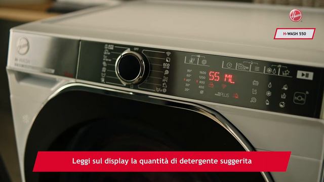 Lavatrici | Hoover - H-WASH 550 - A-Class performance, superior hygiene | 50s смотреть онлайн