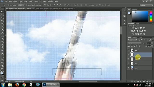 Rocket Launcher Lens | Photoshop Tutorial | Dhruv Designing Art смотреть онлайн