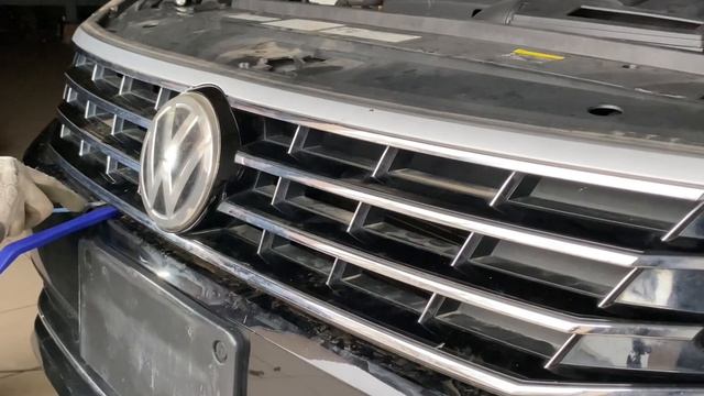 Как снять передний бампер пассат б8 б7 рестайл смотреть онлайн