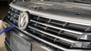 Как снять передний бампер пассат б8 б7 рестайл