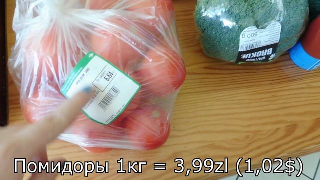 ОБЗОР ЦЕН НА ПРОДУКТЫ В ПОЛЬШЕ 2016г./ Carrefour, Biedronka/Poland, Gdansk смотреть онлайн