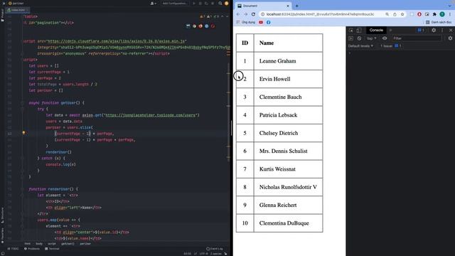 04. Phân trang với Javascript. смотреть онлайн