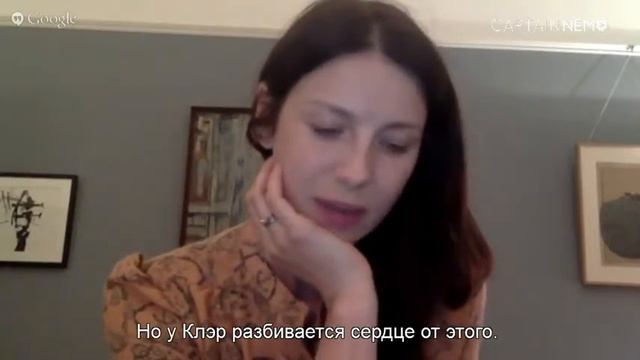 Caitriona Balfe for Gold Derby 11.06.2015. Part 1 [RUS SUB] смотреть онлайн