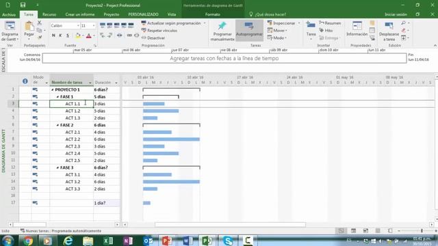 MS PROJECT 2016 - FACIL DE APRENDER EN ESPAÑOL смотреть онлайн