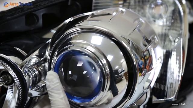 Volvo XC 60 Установка светодиодных модулей в адаптивную оптику смотреть онлайн
