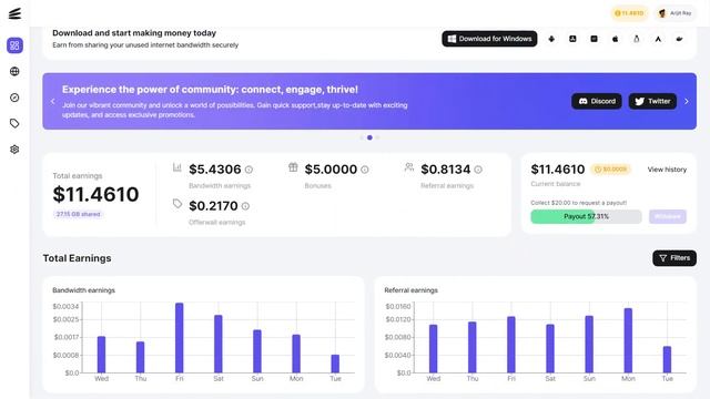 Best EarnApp Alternatives to increase passive income from internet bandwidth and data sharing смотреть онлайн