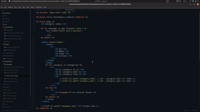 11 - Symfony 4 Beginners : Flash messages (the very very basics) смотреть онлайн