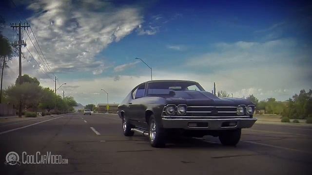 69 Chevy Chevelle with 454 swap and cowl induction hood смотреть онлайн