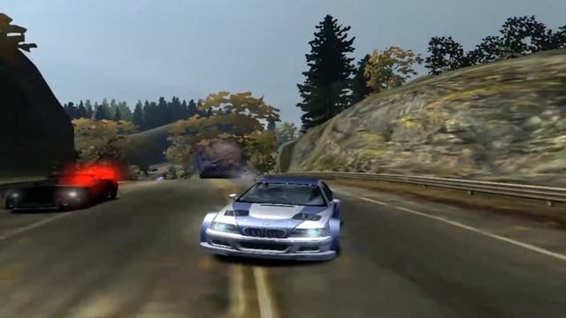 ФИНАЛЬНАЯ ПОГОНЯ В NEED FOR SPEED 2005 смотреть онлайн