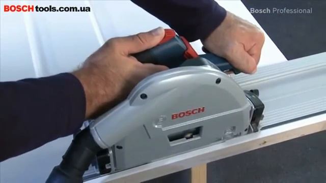Погружная дисковая пила Bosch GKT 55 GCE Professional. смотреть онлайн