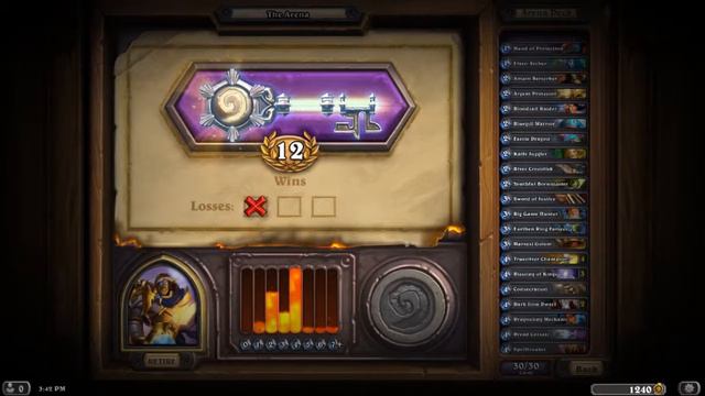 12 Wins Hearthstone смотреть онлайн