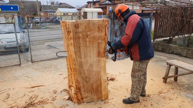 STIHL MS880 распил слэбов из Каркаса южного !