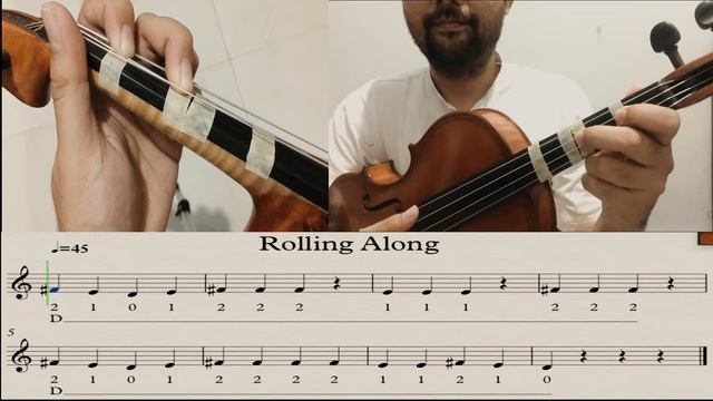 Rolling Along - Violin. Essential Element For String Violin No 17 смотреть онлайн