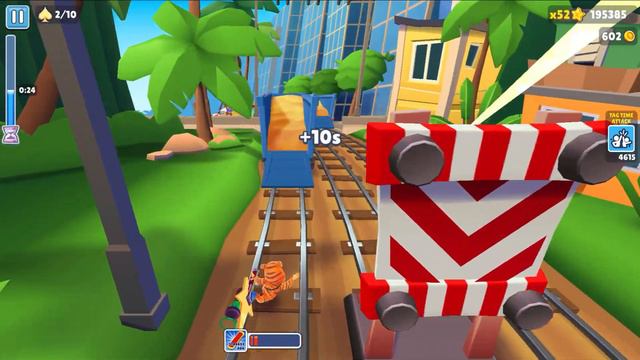 NEW TAG TIME ATTACK IN RIO SUBWAY SURFERS 2024 | JIA смотреть онлайн