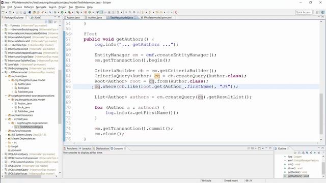 Create type-safe queries with JPA’s static metamodel смотреть онлайн