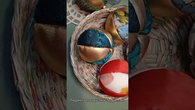 Пенопластовый шар обтянуть тканью #shorts смотреть онлайн