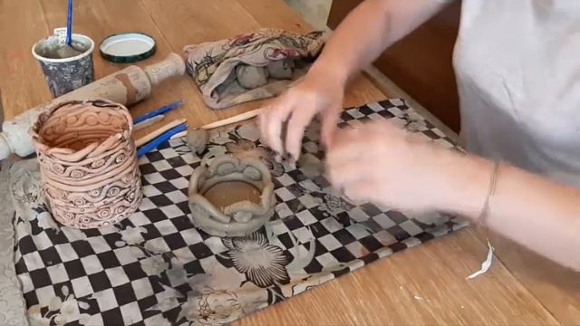 Карандашница из Глины смотреть онлайн