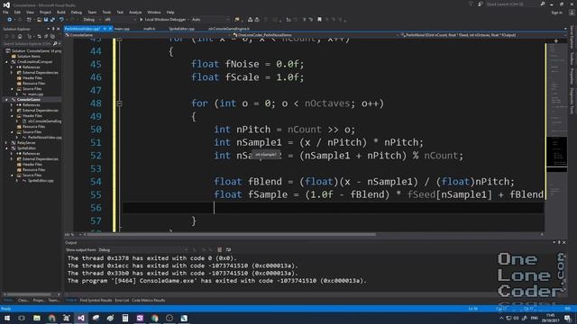 Programming Perlin-like Noise (C++) смотреть онлайн