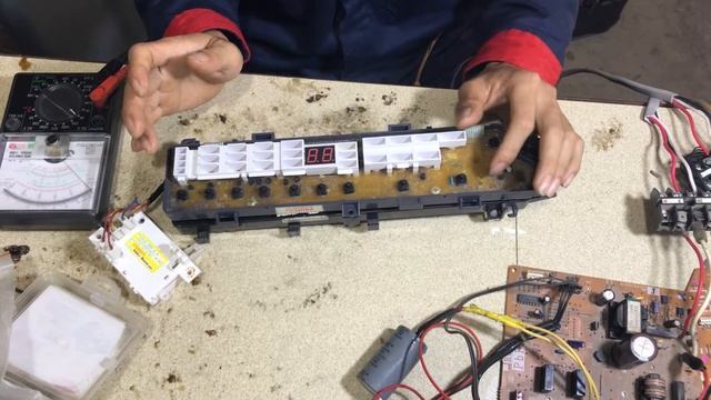 sửa bo máy giặt toshiba không lên nguồn. nguyên nhân hư hỏng và cách khắc phục смотреть онлайн