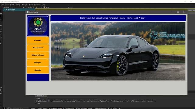Car rental application with database in Qt (Qt' de veritabanı(Sqlite) ile Araç kiralama projesi ) смотреть онлайн