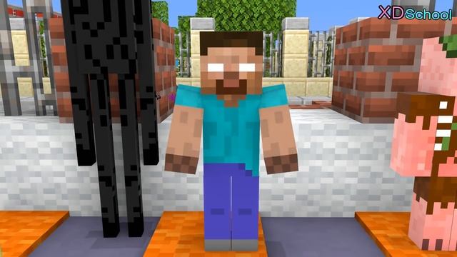 Monster School : XDJames Herobrine vs XDSchool Herobrine - Funny Minecraft Animation смотреть онлайн