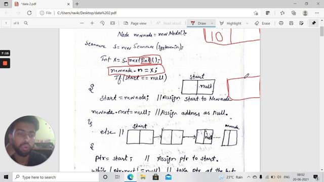 Data Structure and Algorithm | in Java| Creation of Single linled list(SLL) смотреть онлайн