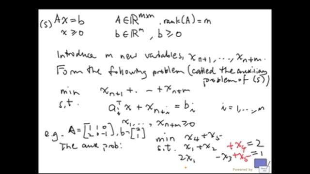 Simplex method - Finding a basic feasible solution смотреть онлайн