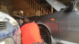 Установка крыла Chevrolet Lanos