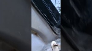 Вода после дождя на полу в салоне (водительская сторона) ВАЗ 2110, 2111, 2112