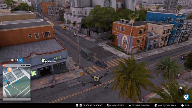 Watch_Dogs 2 (PS4 Pro) First Drone Flight (1080p) смотреть онлайн
