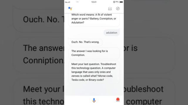 Lucky trivia#2, game by Google assistant смотреть онлайн
