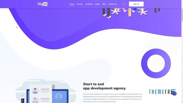 Digee - Digital Marketing Agency WordPress Theme Takuya Cordell смотреть онлайн