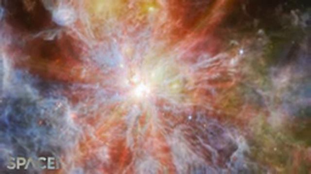 James Webb Space Telescope’s dazzling view of the N79 nebula! See in 4K смотреть онлайн