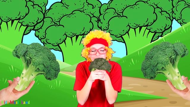 Yummy Fruits & Vegetables - Kids Songs with Kids Music Land смотреть онлайн