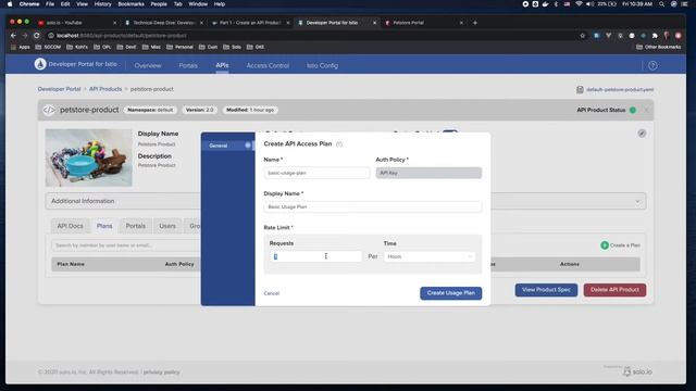 Rate Limiting in Istio with the Developer Portal смотреть онлайн