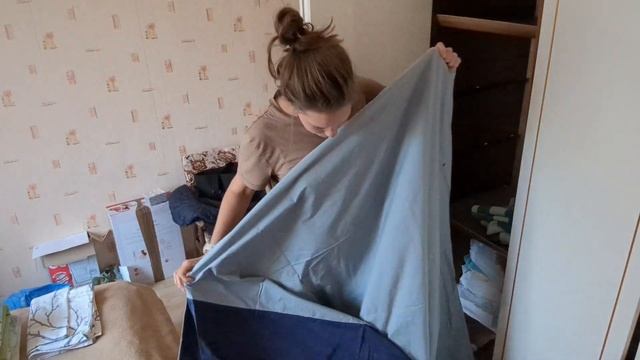 Расхламление постельных принадлежностей часть 2 | Beddings Decluttering , Part 2