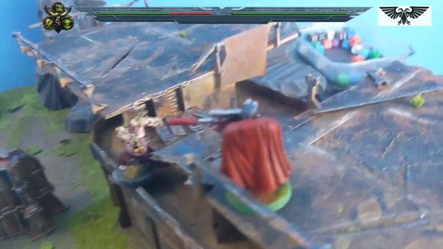40K Faceoff: 3 Poxwalkers vs 1 Space Marine Scout Sniper смотреть онлайн