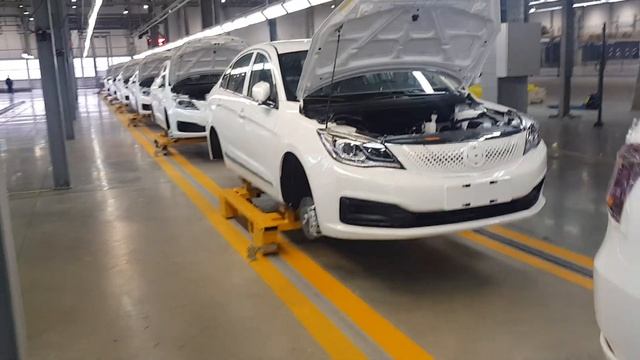 Завод Evolute в Липецкой области. сборка электромобилей