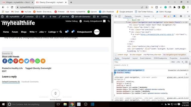 How to remove the Next or Previous post on your wordpress website in 2022 смотреть онлайн