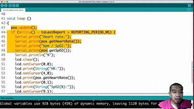 Arduino Tutorial 9: Measure SPO2 and heart rate using MAX30100 & Bluetooth [Malay Sub] смотреть онлайн