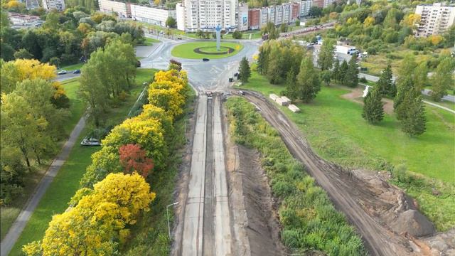 Строительство мостового перехода через реку Волхов на подъезде к г. Кириши смотреть онлайн