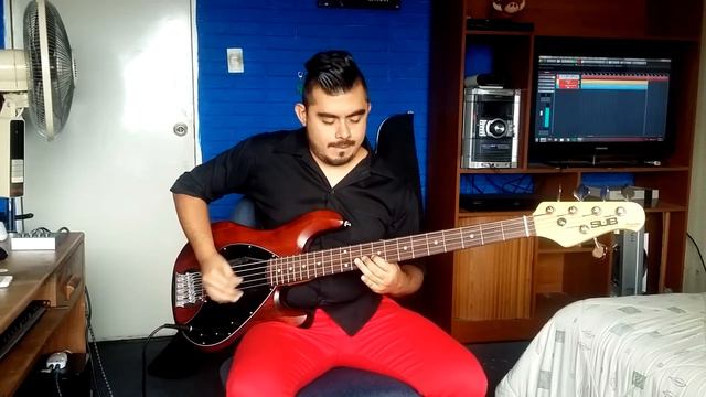 Hysteria - Muse - Funny Bass Cover!!, Preset Guitar Rig 5!! смотреть онлайн