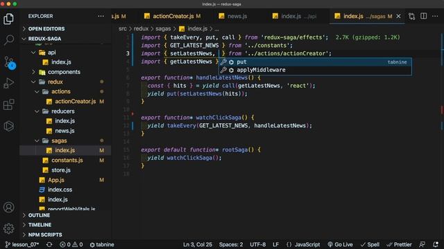 Redux-Saga. Полный курс смотреть онлайн