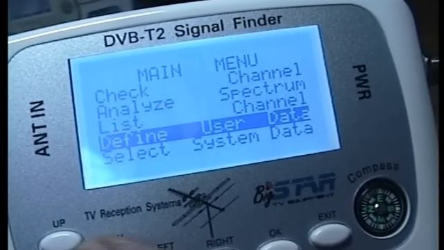 Прибор для настройки эфирных антенн SF 500-T2 смотреть онлайн