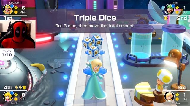 DEADPOOL FINDS HOW TO GET LOTSA COINS! | Mario Party Superstars - Part 7 | Spoopy Halloween смотреть онлайн