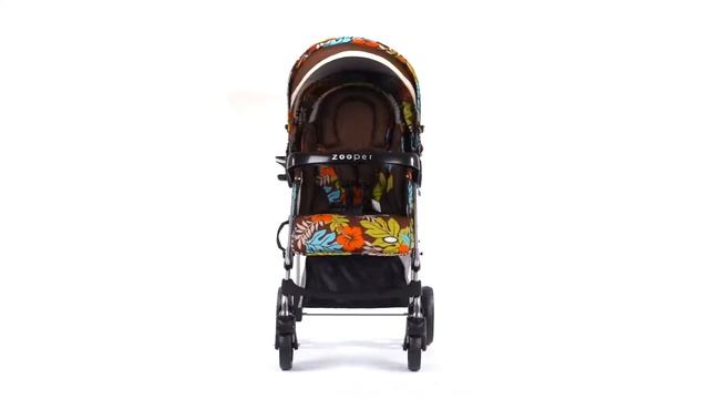 Прогулочная коляска Zooper Z9 Flowers - Jungle Earth смотреть онлайн