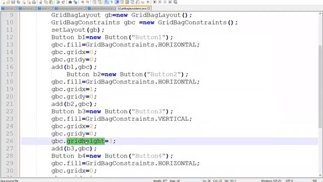 MSBTE Lecture: Gridbaglayout, CardLayout смотреть онлайн