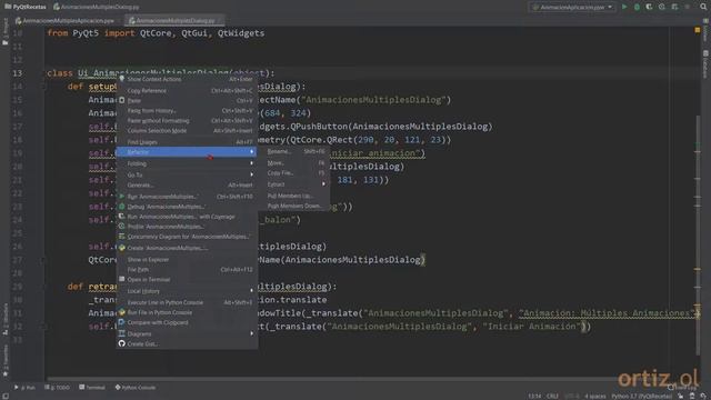 PyQt - Receta 82: Parte 3/4: Aplicar Múltiples Animaciones a un Objeto con QPropertyAnimation смотреть онлайн